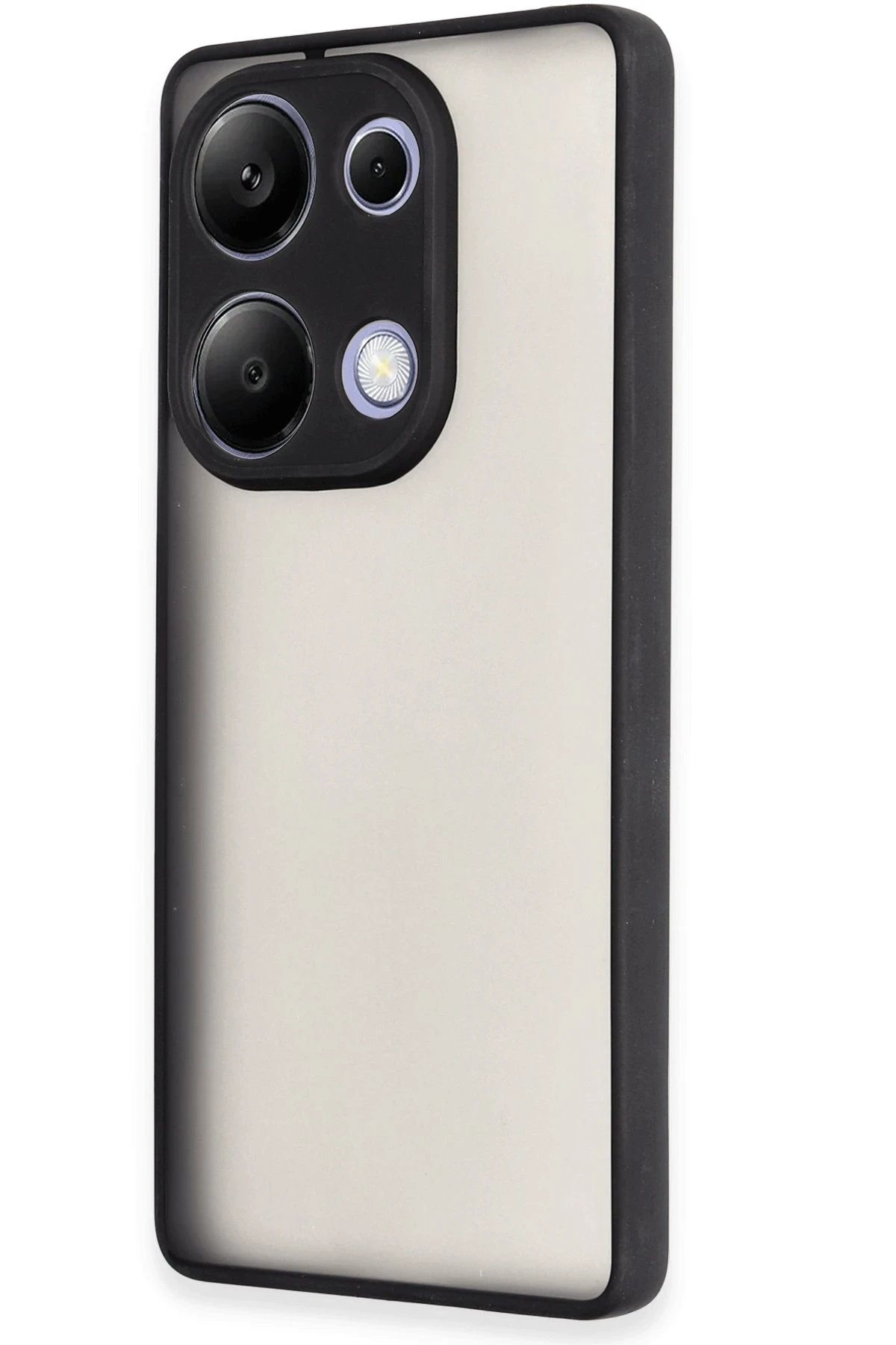 Newface Xiaomi Redmi Note 13 Pro 4G Kılıf Montreal Silikon Kapak - Siyah