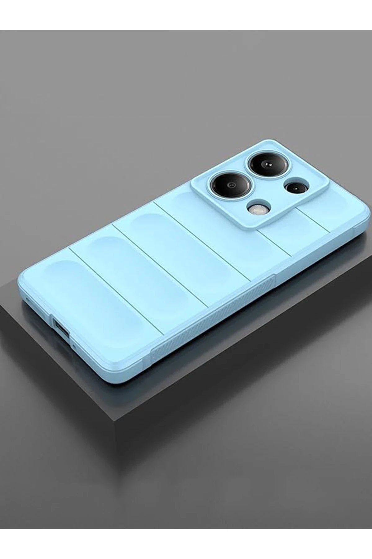 Newface Xiaomi Redmi Note 13 Pro 4G Kılıf Optimum Silikon - Krem