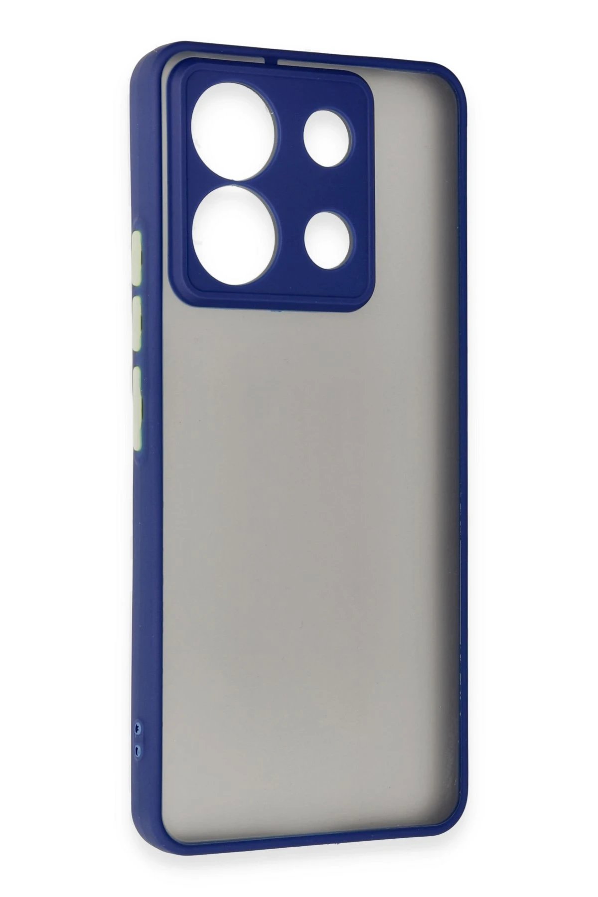 Newface Xiaomi Redmi Note 13 Pro 5G Kılıf Montreal Silikon Kapak - Lacivert