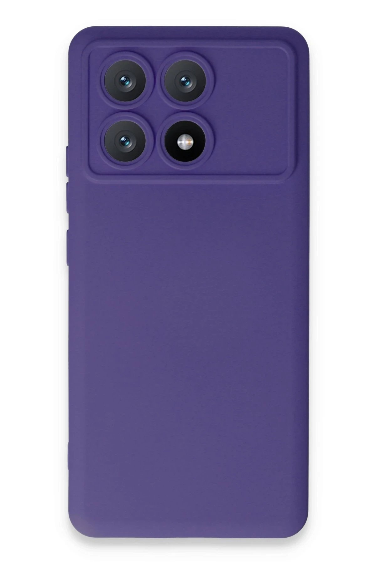 Newface Xiaomi Poco X6 Pro Kılıf Nano içi Kadife Silikon - Mor