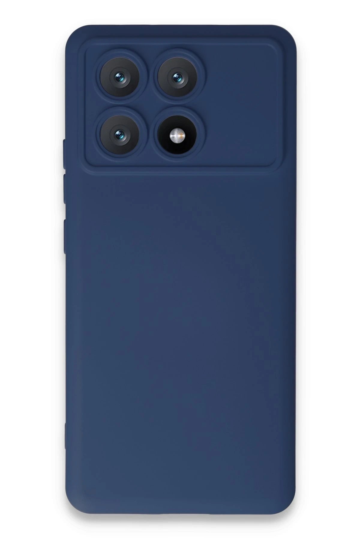 Newface Xiaomi Poco X6 Pro Kılıf Nano içi Kadife Silikon - Lacivert