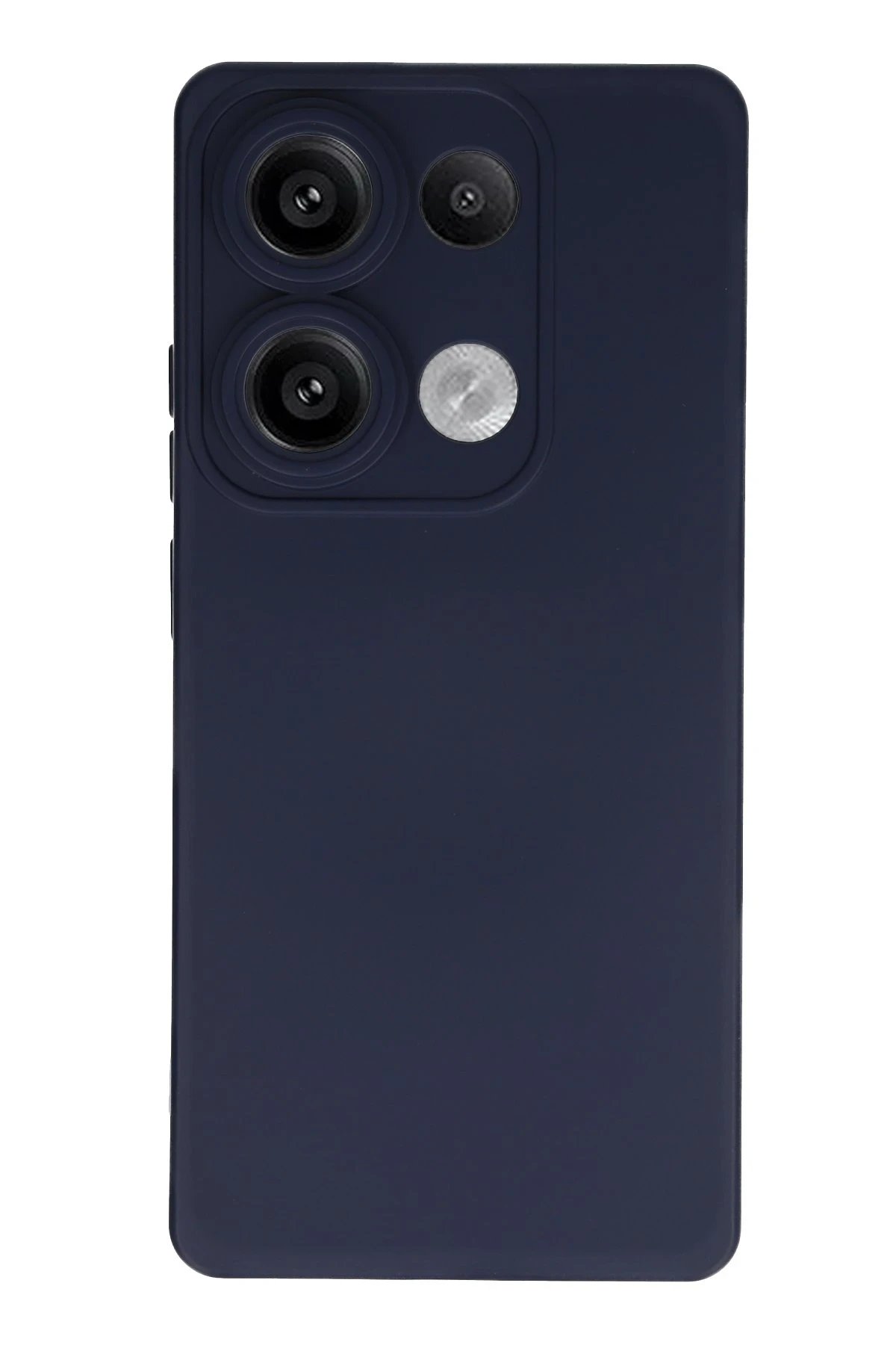 Newface Xiaomi Redmi Note 13 Pro 4G Kılıf Nano içi Kadife Silikon - Lacivert