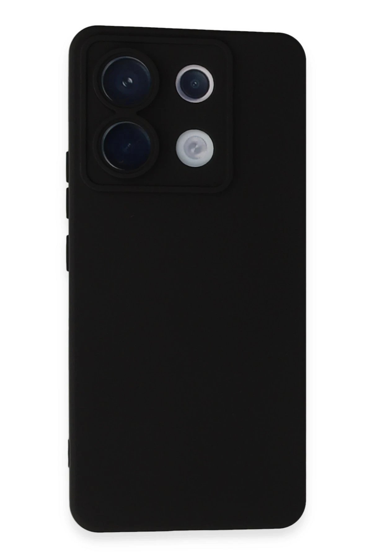 Newface Xiaomi Redmi Note 13 Pro 5G Kılıf Nano içi Kadife Silikon - Siyah