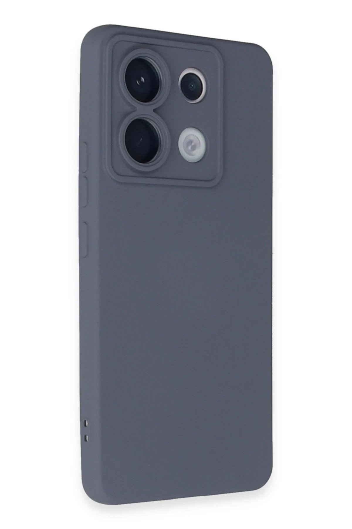 Newface Xiaomi Redmi Note 13 Pro 5G Kılıf Nano içi Kadife Silikon - Gri