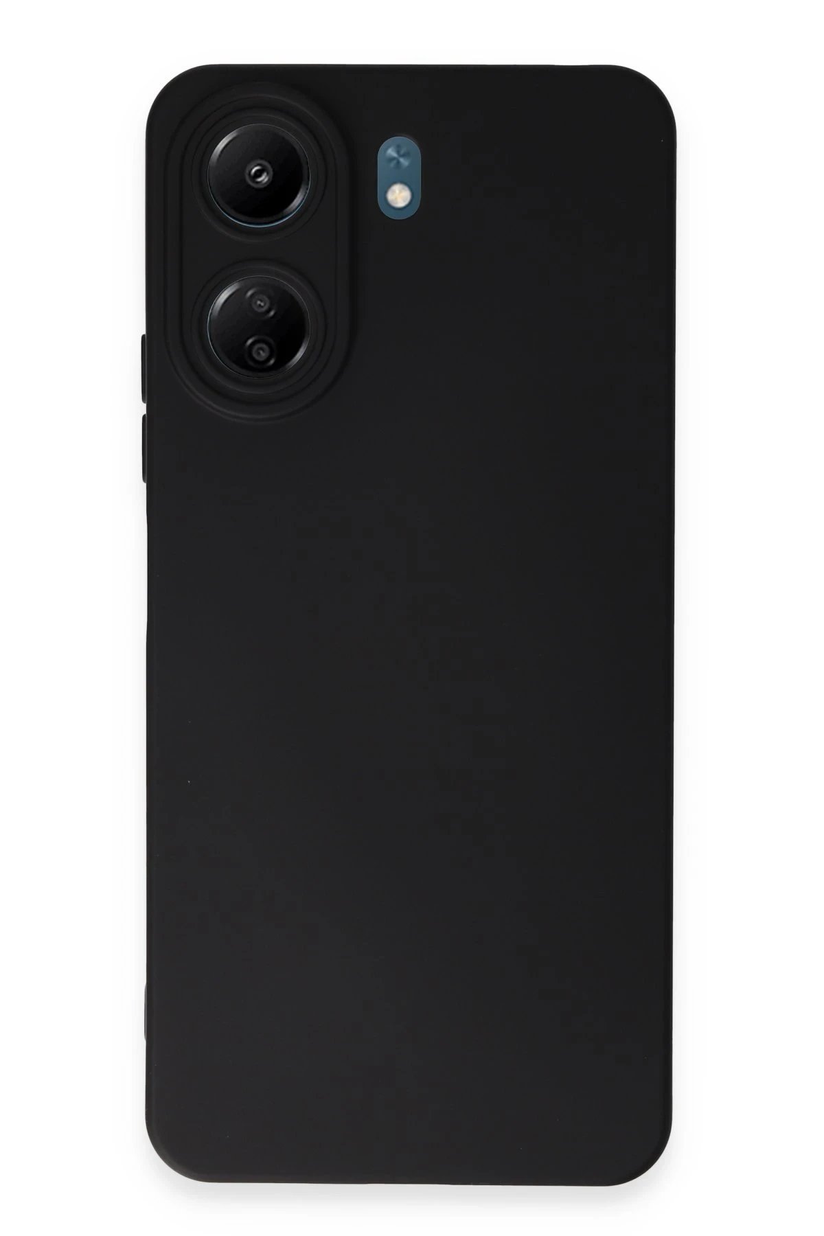 Newface Xiaomi Redmi 13C Kılıf Nano içi Kadife Silikon - Siyah