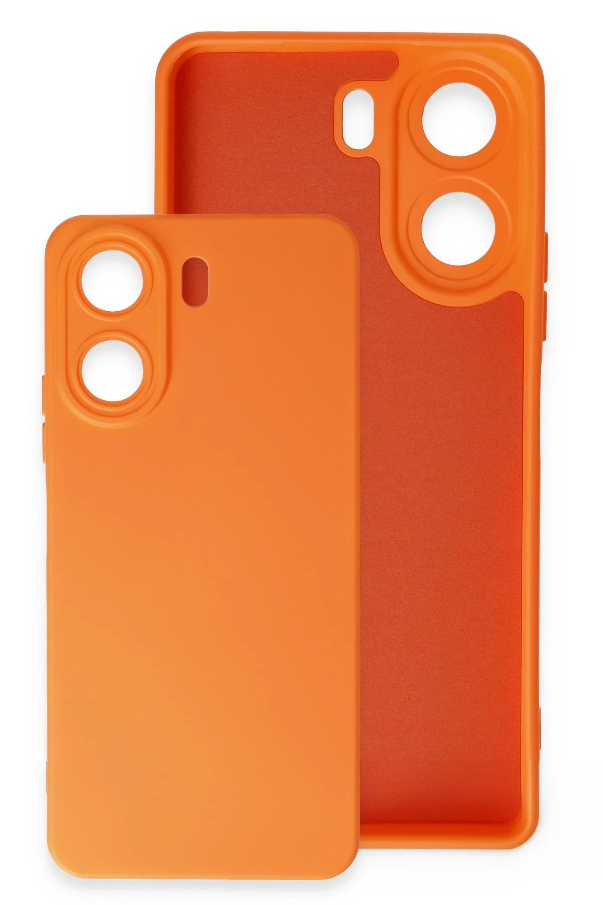 Newface Xiaomi Redmi 13C Kılıf Nano içi Kadife Silikon - Siyah