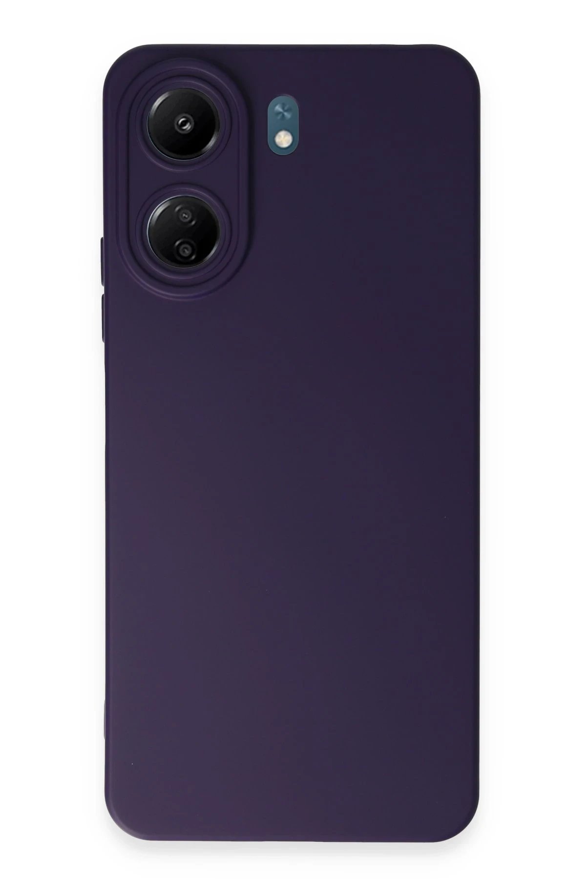 Newface Xiaomi Redmi 13C Kılıf Nano içi Kadife Silikon - Mor