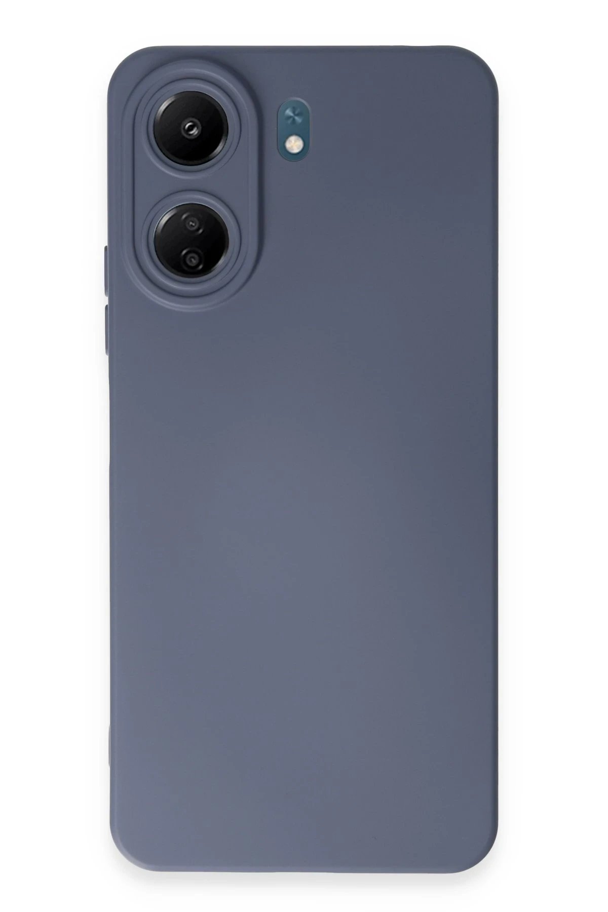 Newface Xiaomi Redmi 13C Kılıf Nano içi Kadife Silikon - Gri