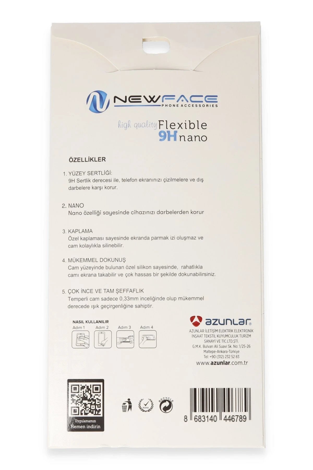 Newface Xiaomi Redmi 12C 6D Antistatik Mat Seramik Hayalet Nano Ekran Koruyucu