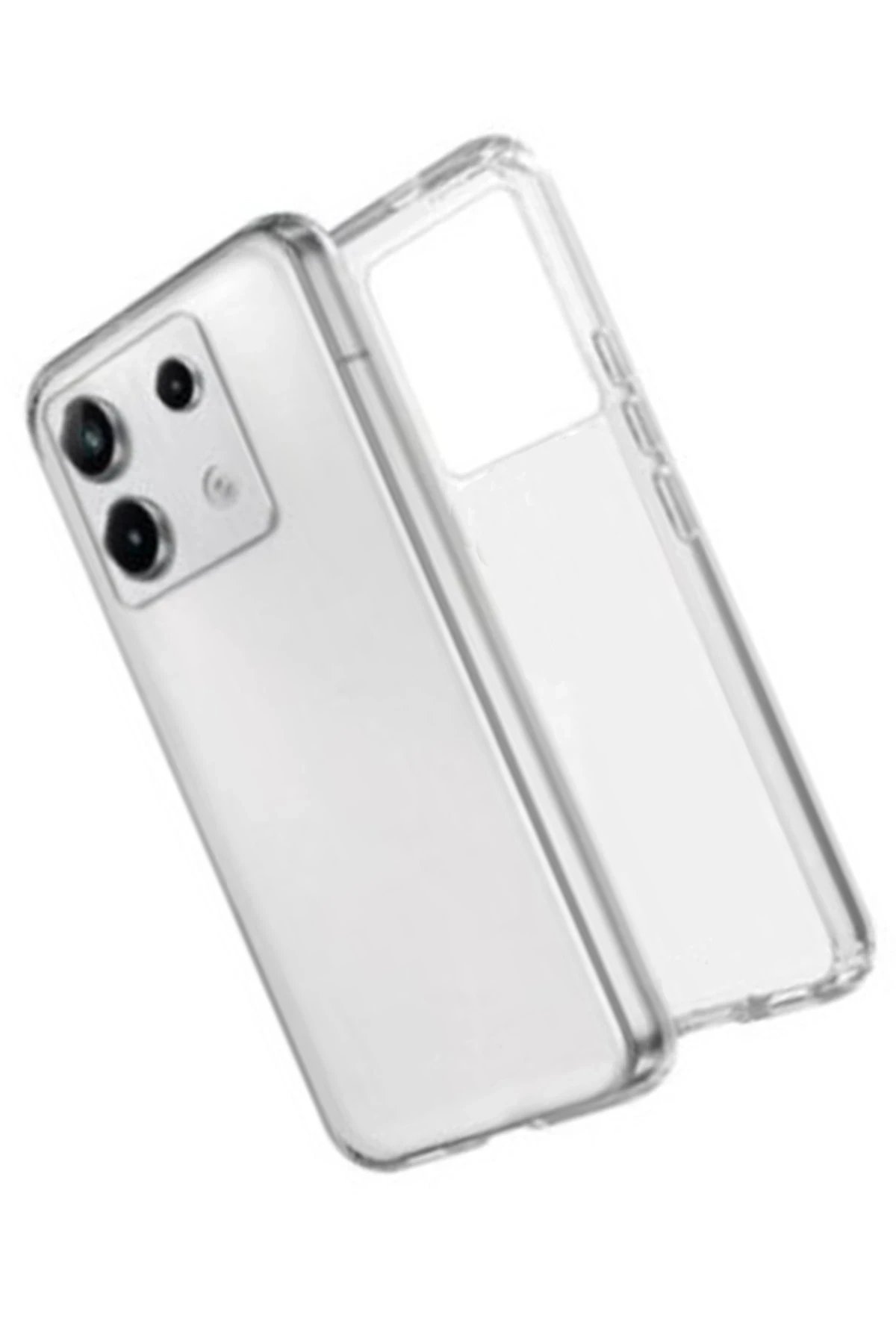 Newface Xiaomi Redmi Note 13 Pro 4G Kılıf Lüx Şeffaf Silikon