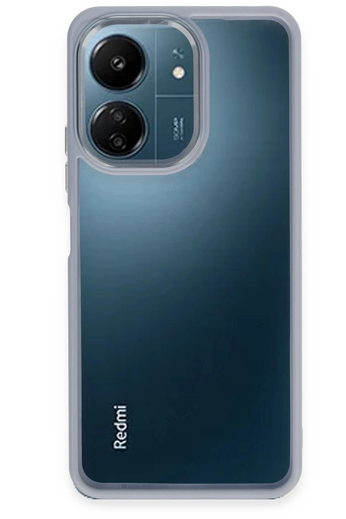 Newface Xiaomi Redmi 13C Kılıf Power Silikon - Sierra Blue