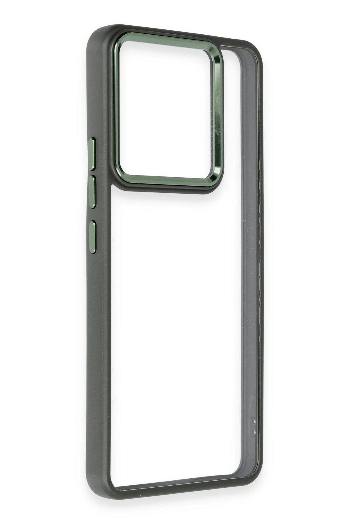 Newface Xiaomi Redmi Note 13 4G Kılıf Power Silikon - Koyu Yeşil