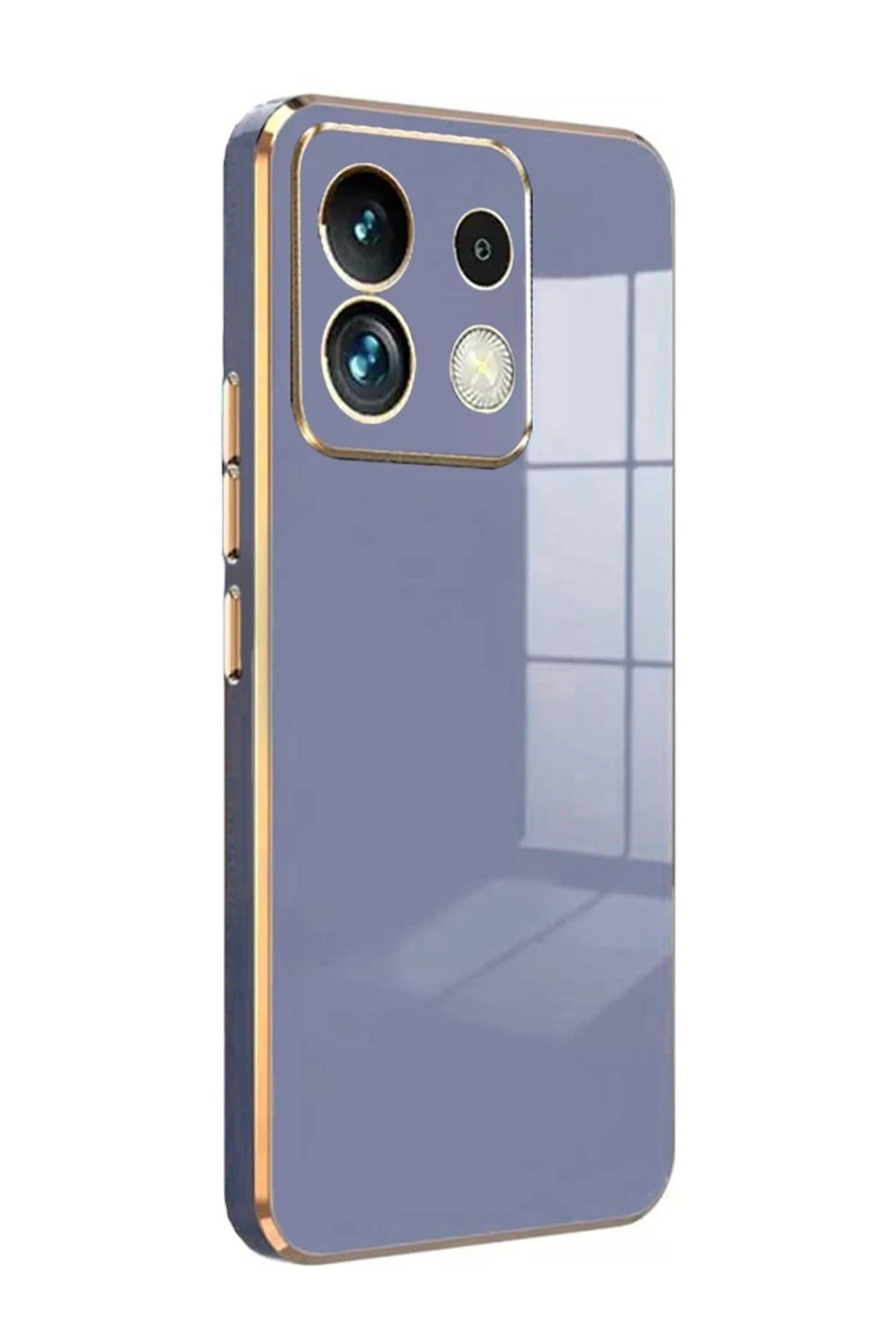 Newface Xiaomi Redmi Note 13 Pro 5G Kılıf Volet Silikon - Mavi