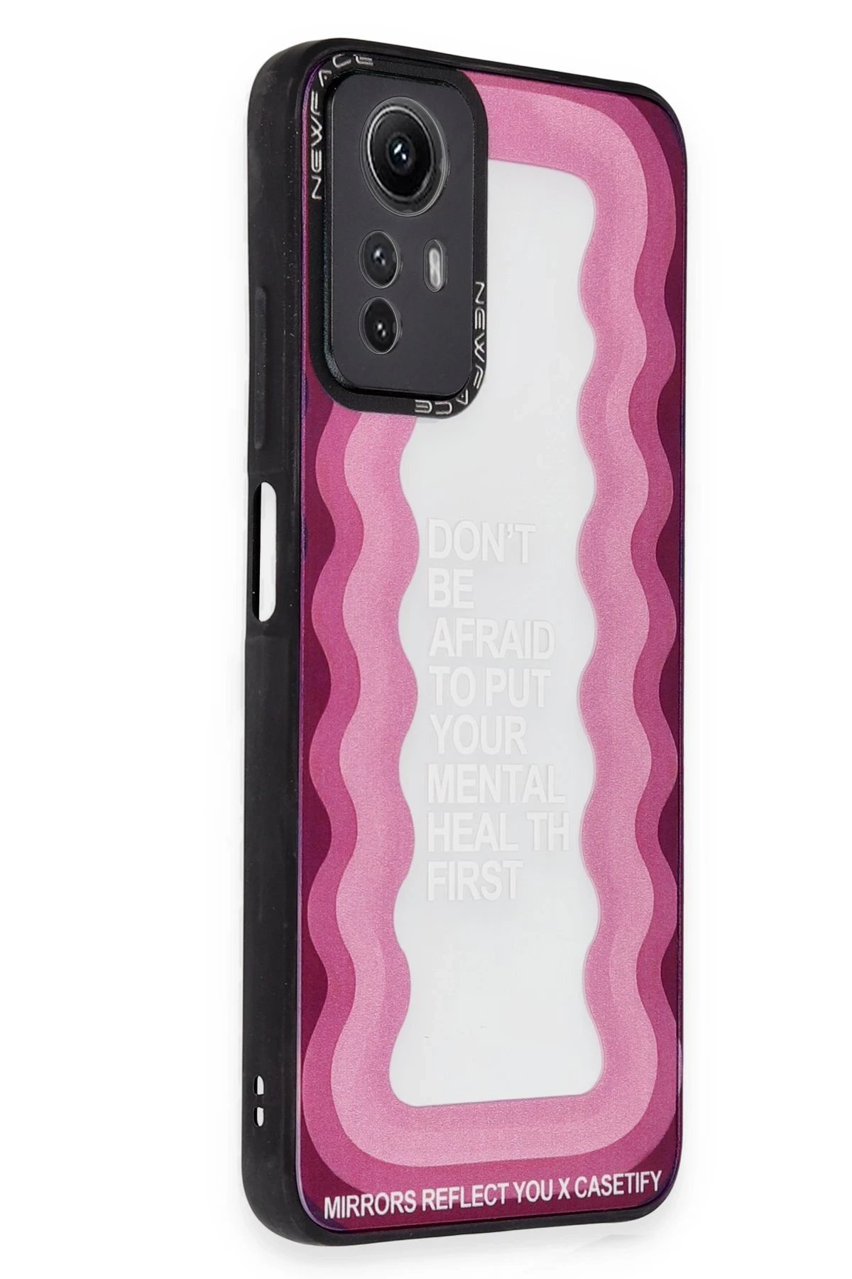 Newface Xiaomi Redmi Note 12 Pro 5G Kılıf Mirror Desenli Kapak - Mirror - 11