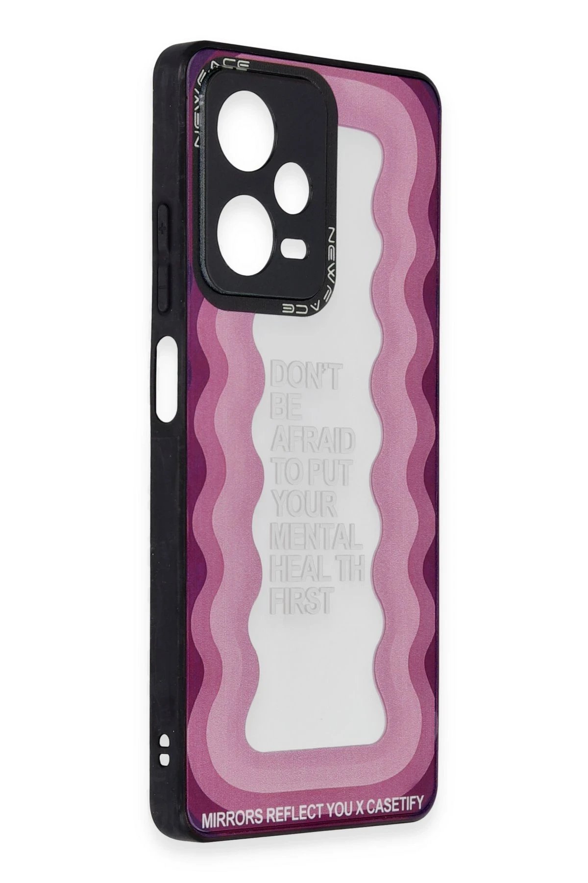 Newface Xiaomi Redmi Note 12 Pro 5G Kılıf Mirror Desenli Kapak - Mirror - 11