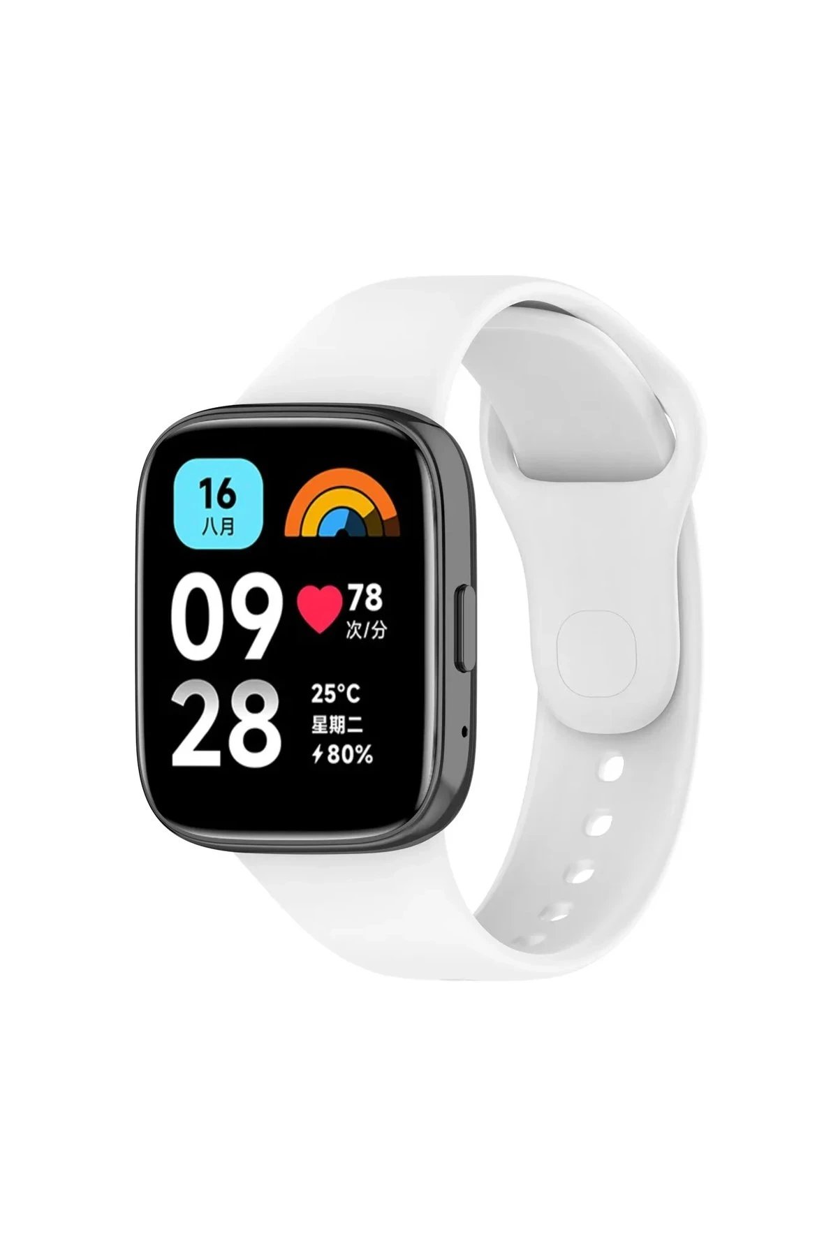 Newface Xiaomi Redmi Watch 3 Active Klasik Kordon - Beyaz