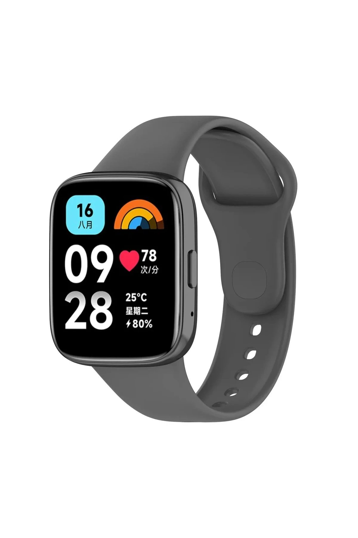 Newface Xiaomi Redmi Watch 3 Active Klasik Kordon - Füme