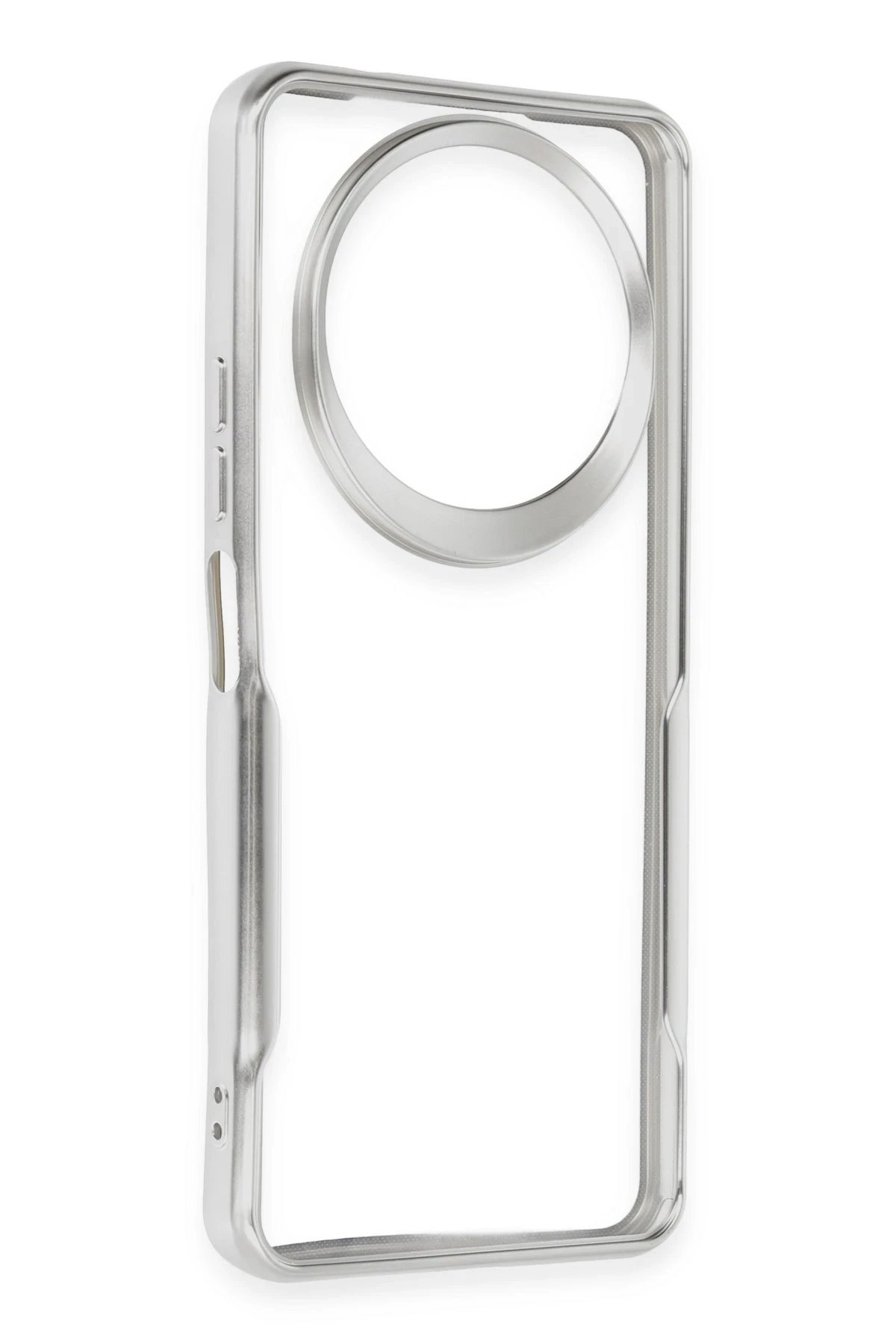 Newface Xiaomi Redmi A3 4G Kılıf Boyi Silikon Kapak - Gümüş