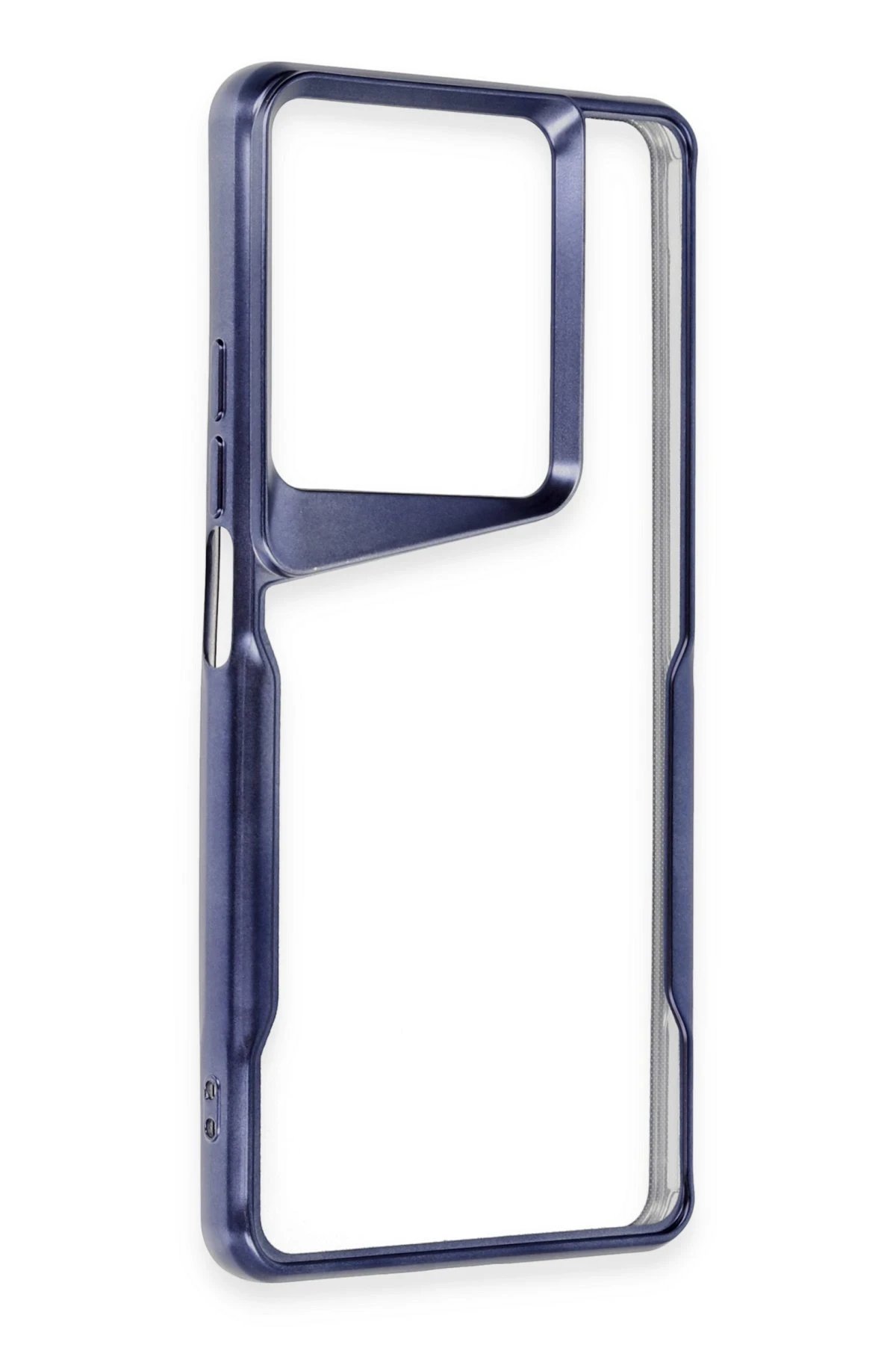 Newface Xiaomi Redmi Note 13 Pro 4G Kılıf Boyi Silikon Kapak - Lacivert