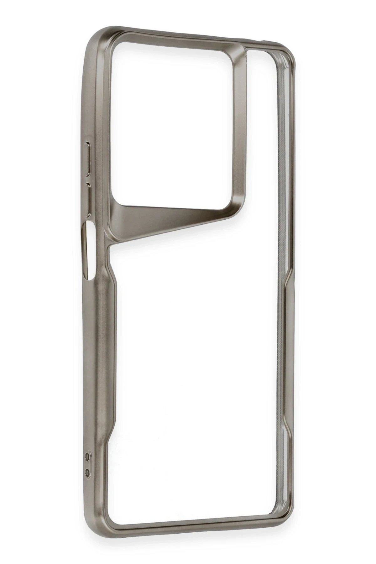 Newface Xiaomi Redmi Note 13 Pro 5G Kılıf Boyi Silikon Kapak - Titan Gri