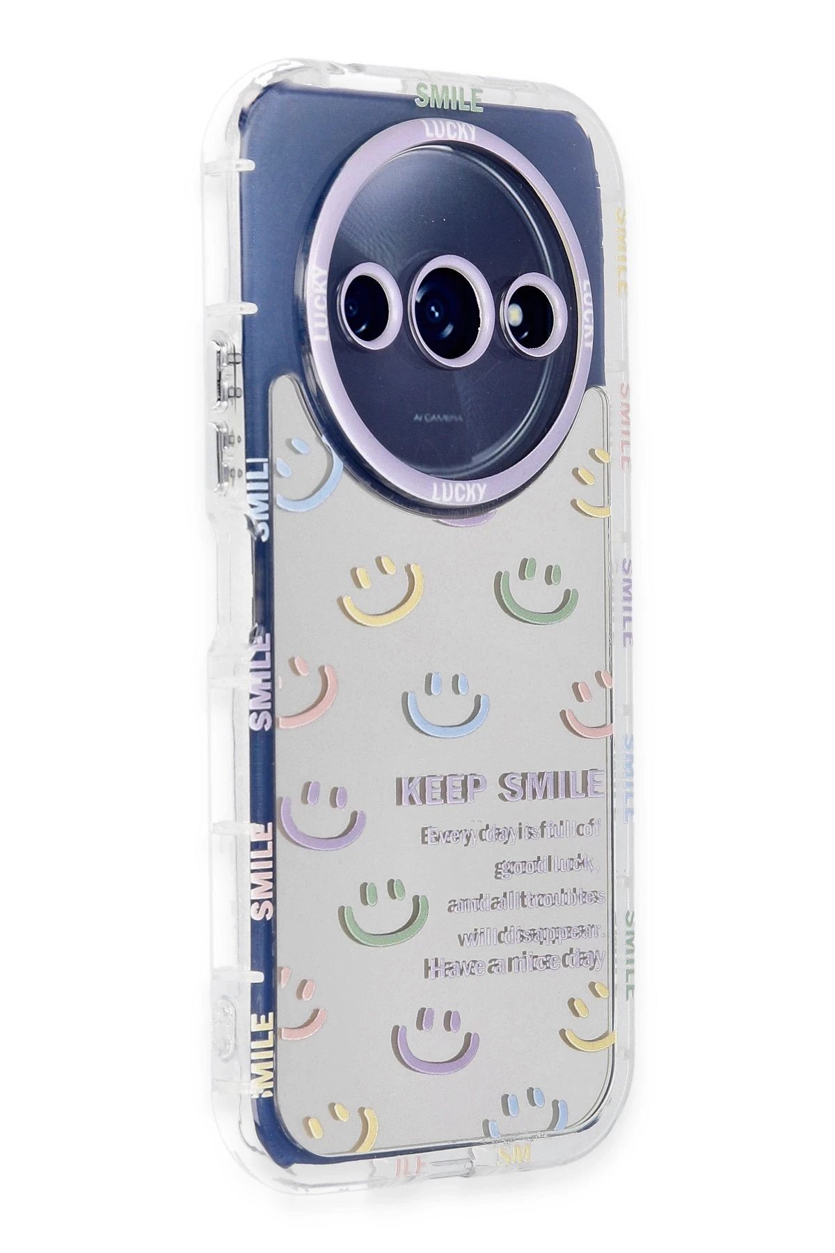 Newface Xiaomi Redmi A3 4G Kılıf Reflexion Desenli Kapak - Desen 2