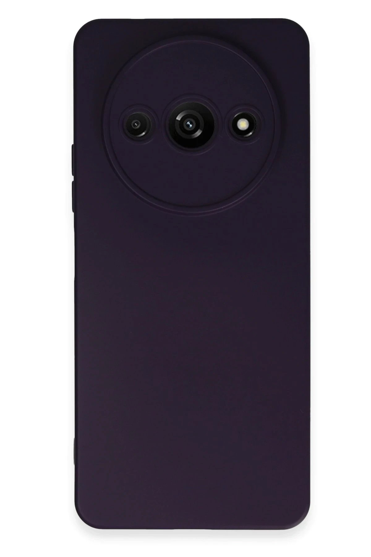 Newface Xiaomi Redmi A3 4G Kılıf Nano içi Kadife Silikon - Mor