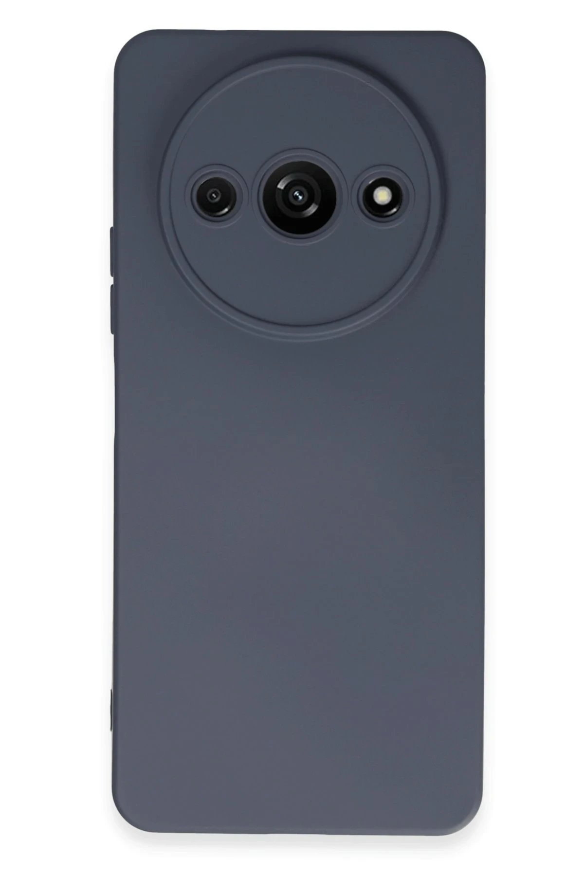 Newface Xiaomi Redmi A3 4G Kılıf Nano içi Kadife Silikon - Gri