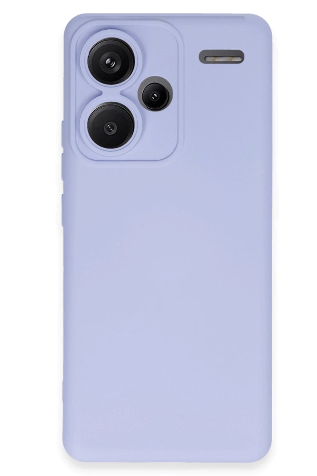 Newface Xiaomi Redmi Note 13 Pro Plus Kılıf Nano içi Kadife Silikon - Lila