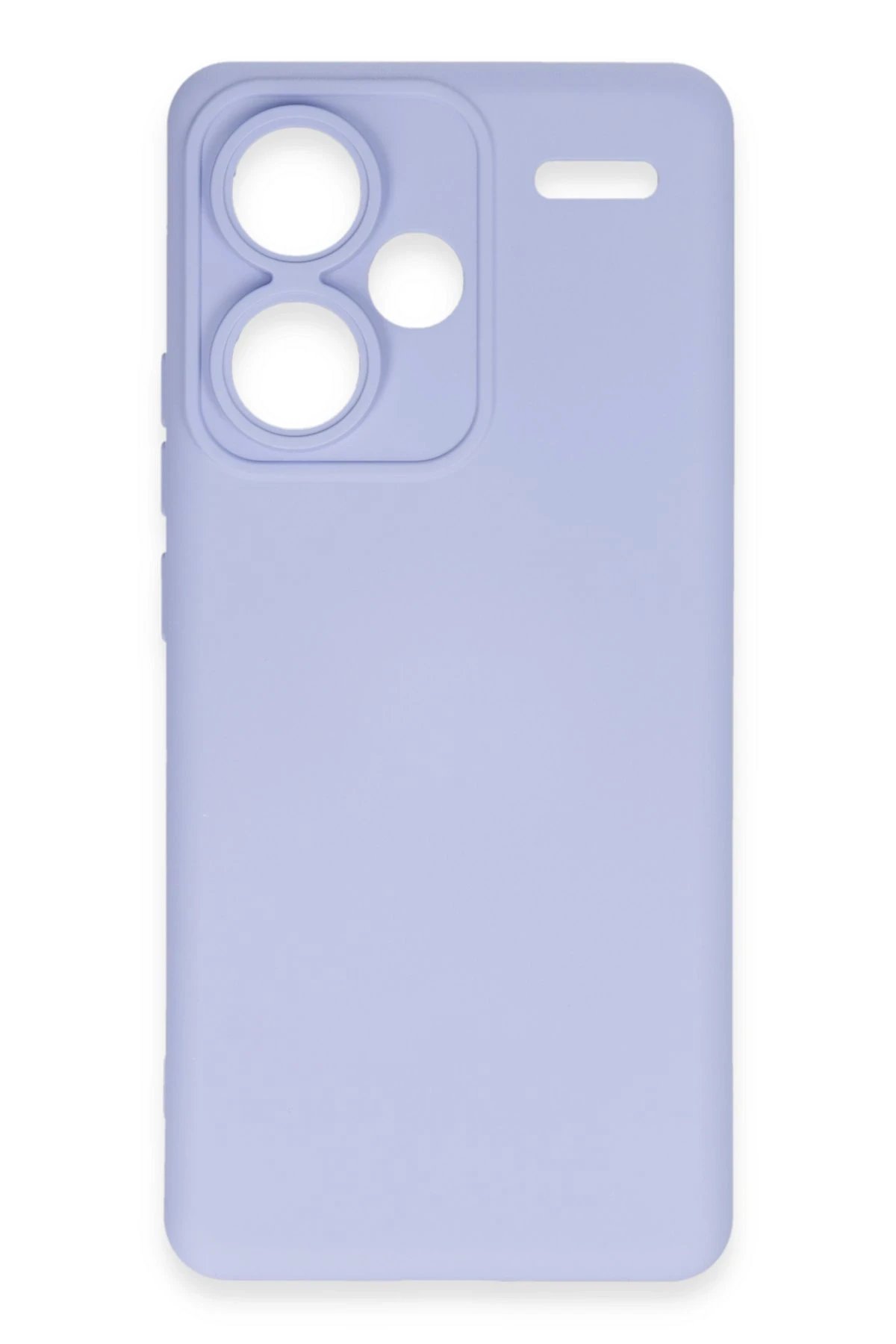 Newface Xiaomi Redmi Note 13 Pro Plus Kılıf Nano içi Kadife Silikon - Lila