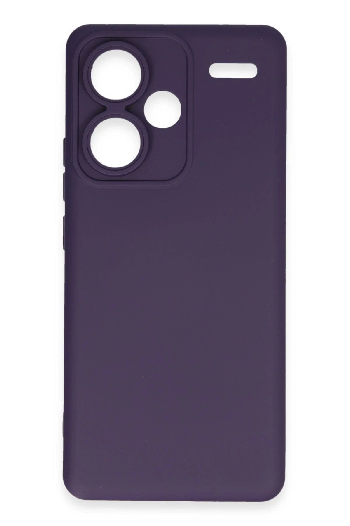 Newface Xiaomi Redmi Note 13 Pro Plus Kılıf Nano içi Kadife Silikon - Mor