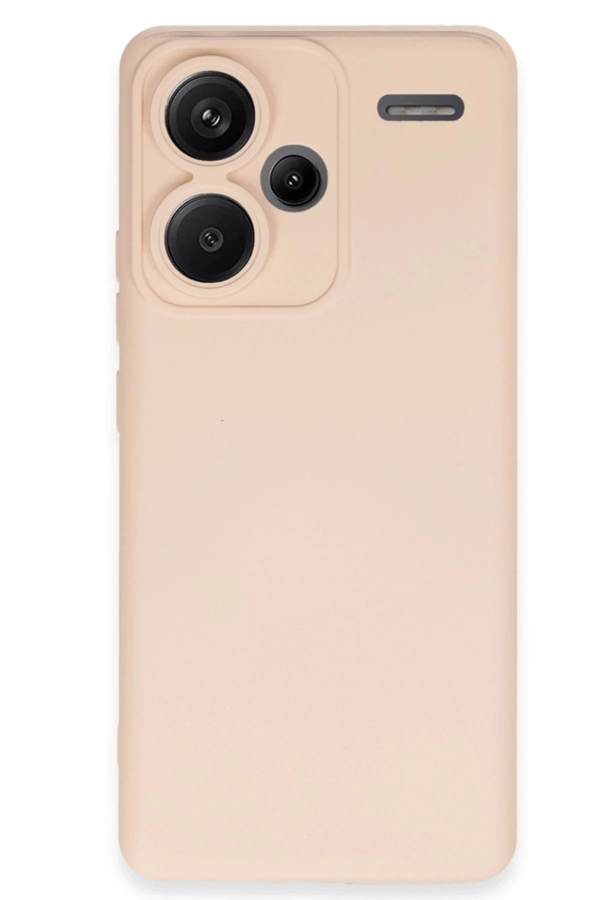 Newface Xiaomi Redmi Note 13 Pro Plus Kılıf Nano içi Kadife Silikon - Pudra