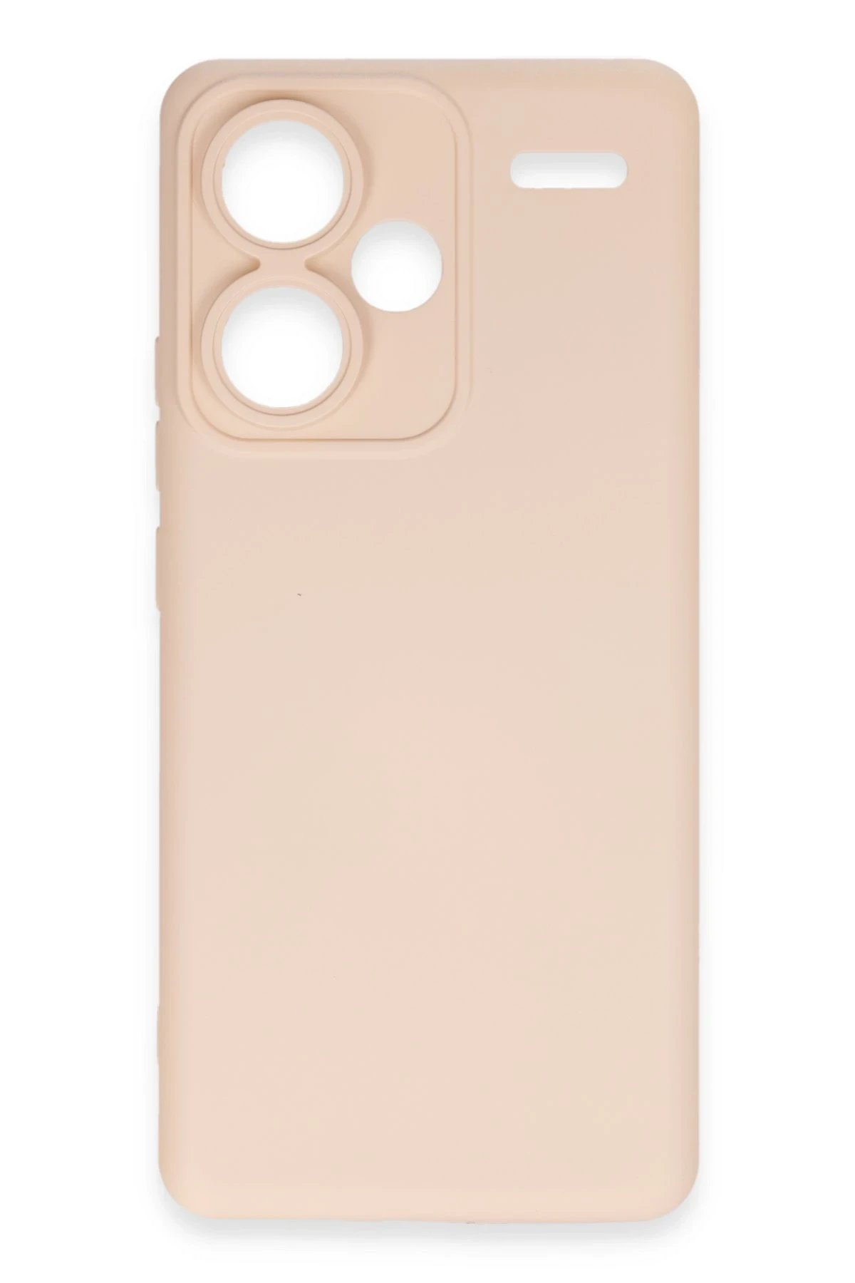 Newface Xiaomi Redmi Note 13 Pro Plus Kılıf Nano içi Kadife Silikon - Pudra