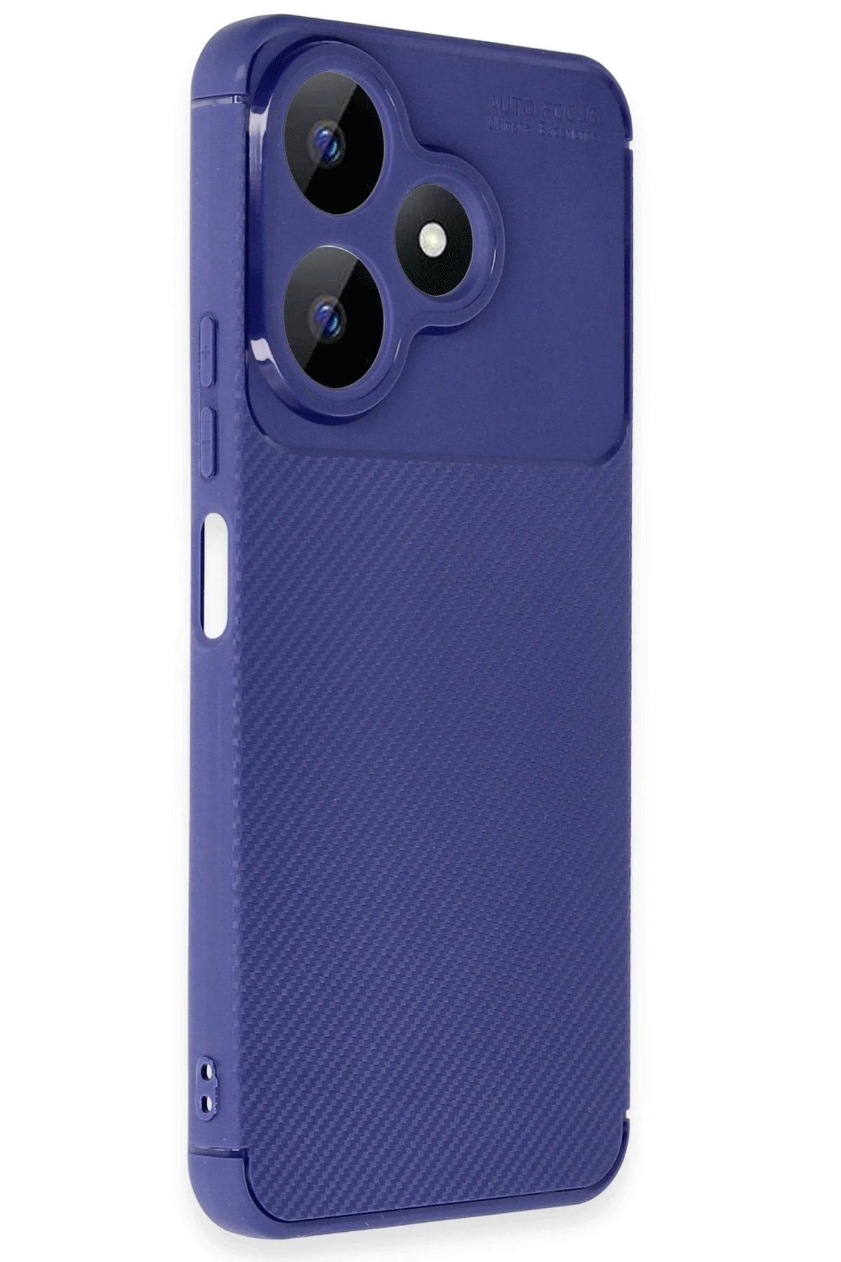 Newface Xiaomi Redmi 13 4G Kılıf Auto Focus Karbon Kapak - Lacivert