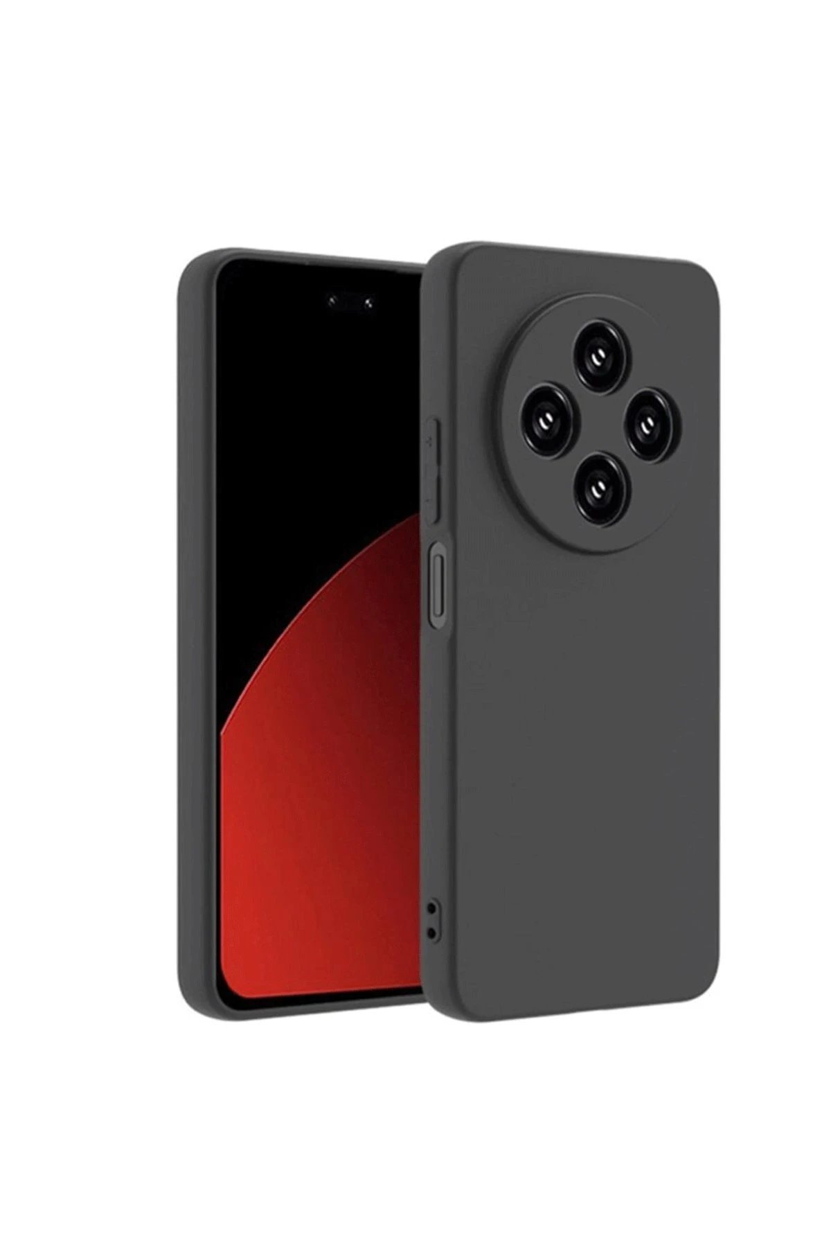 Newface Xiaomi Redmi 14C Kılıf First Silikon - Siyah