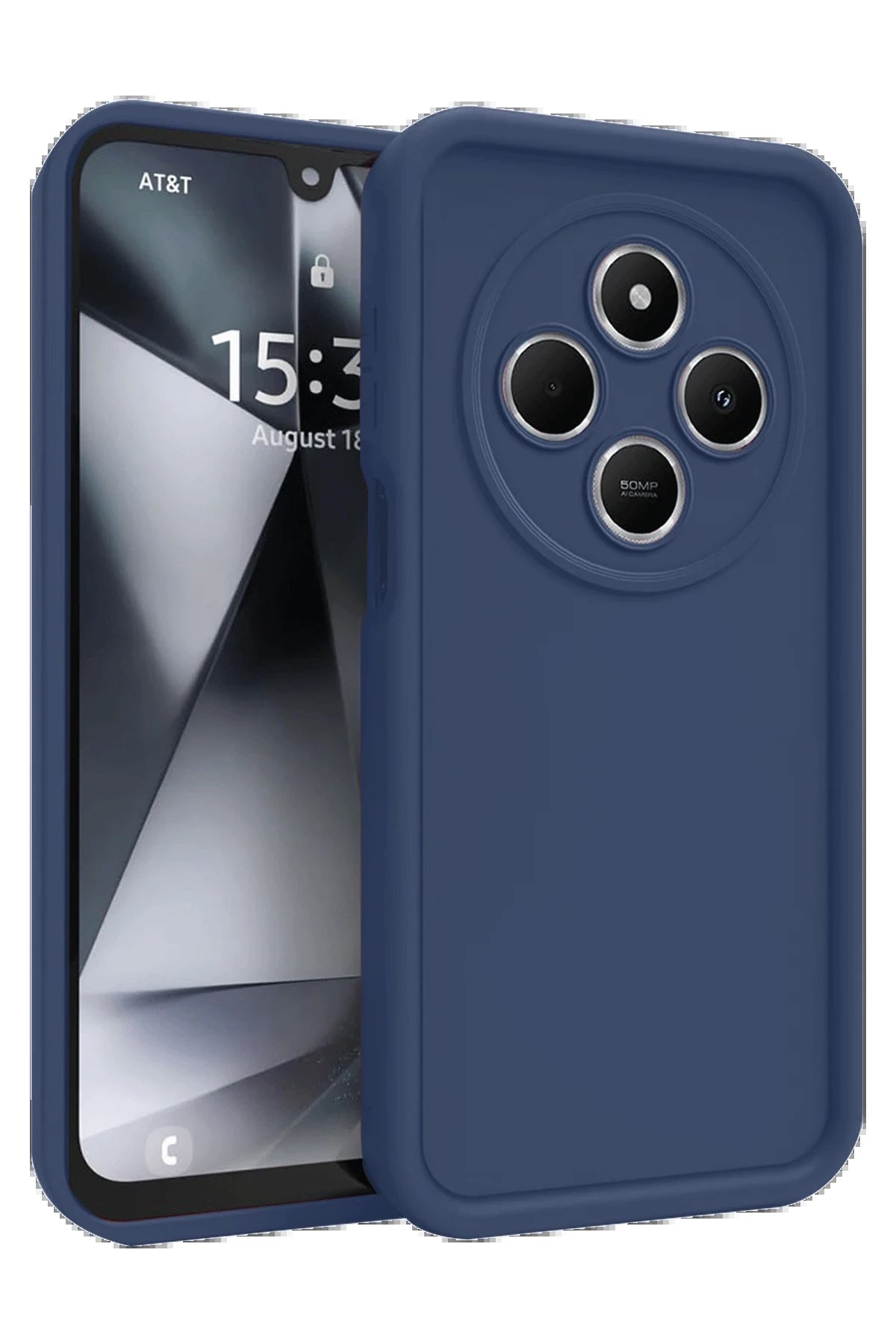 Newface Xiaomi Redmi 14C Kılıf Viera Silikon - Lacivert