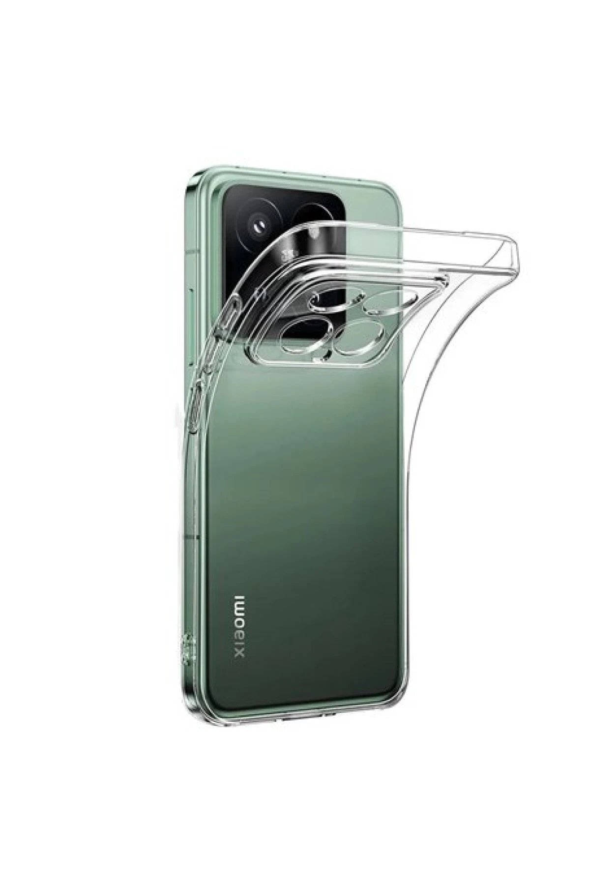 Newface Xiaomi Mi 15 Kılıf Lüx Şeffaf Silikon