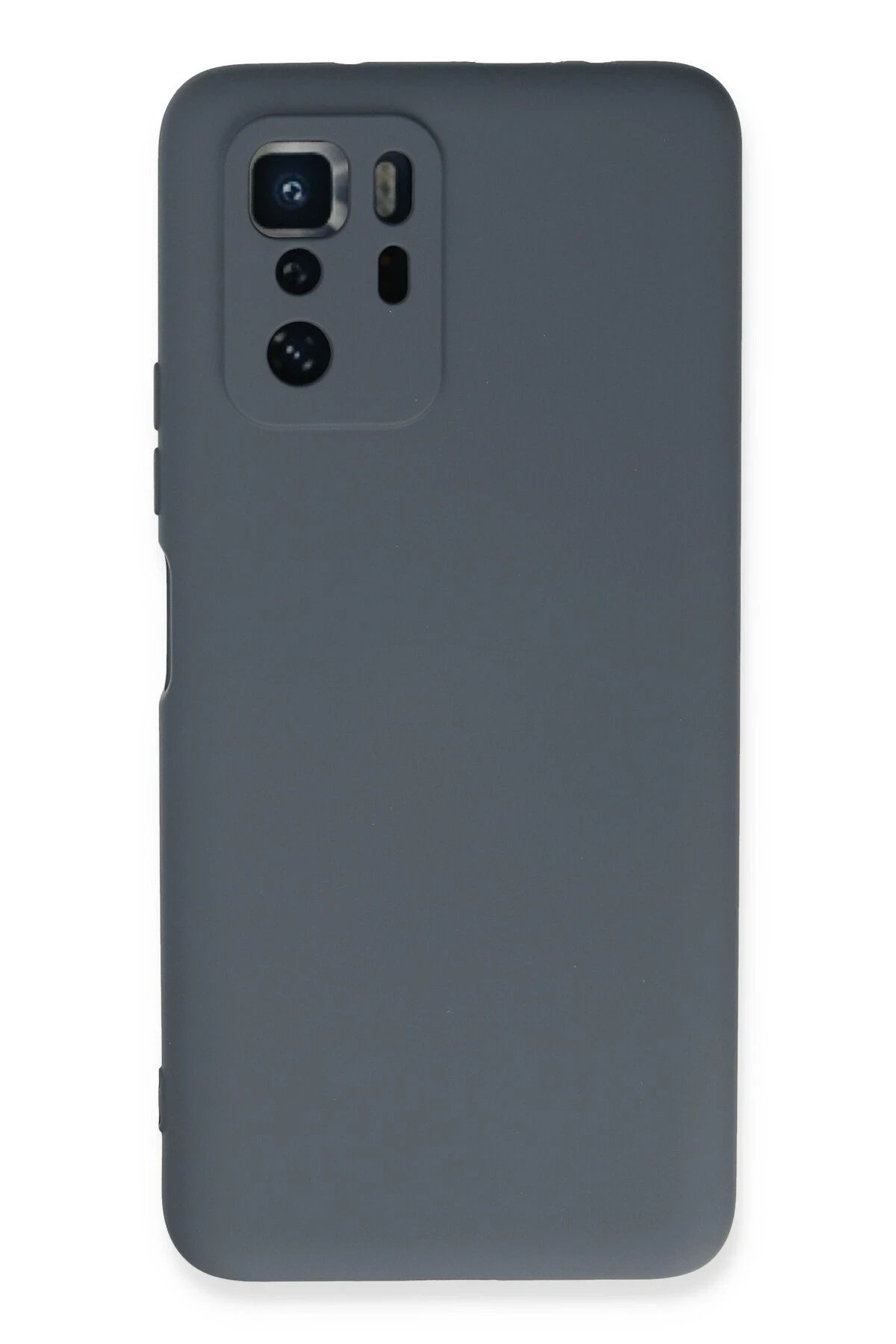 Newface Xiaomi Poco X3 GT Kılıf Nano içi Kadife Silikon - Gri