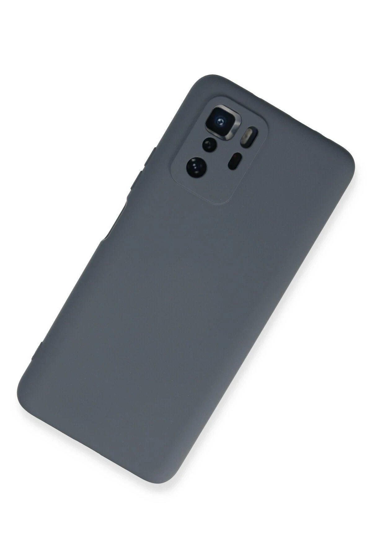 Newface Xiaomi Poco X3 GT Kılıf Nano içi Kadife Silikon - Gri