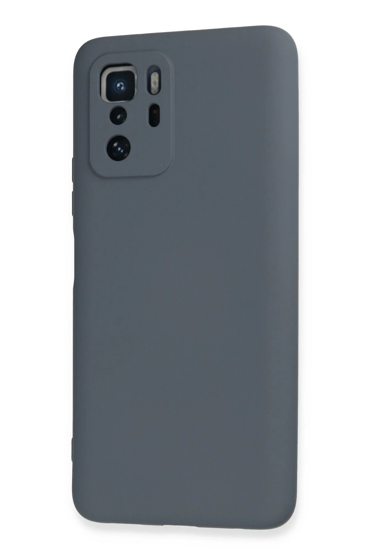 Newface Xiaomi Poco X3 GT Kılıf Nano içi Kadife Silikon - Gri