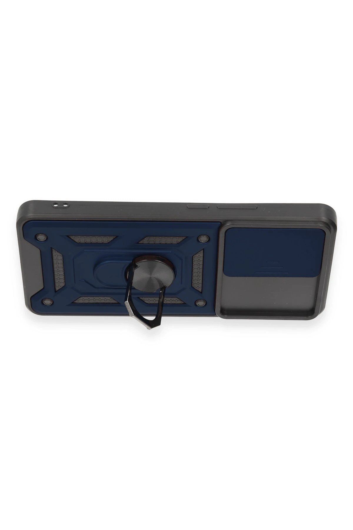 Newface Xiaomi Mi 12T Pro Kılıf Pars Lens Yüzüklü Silikon - Lacivert