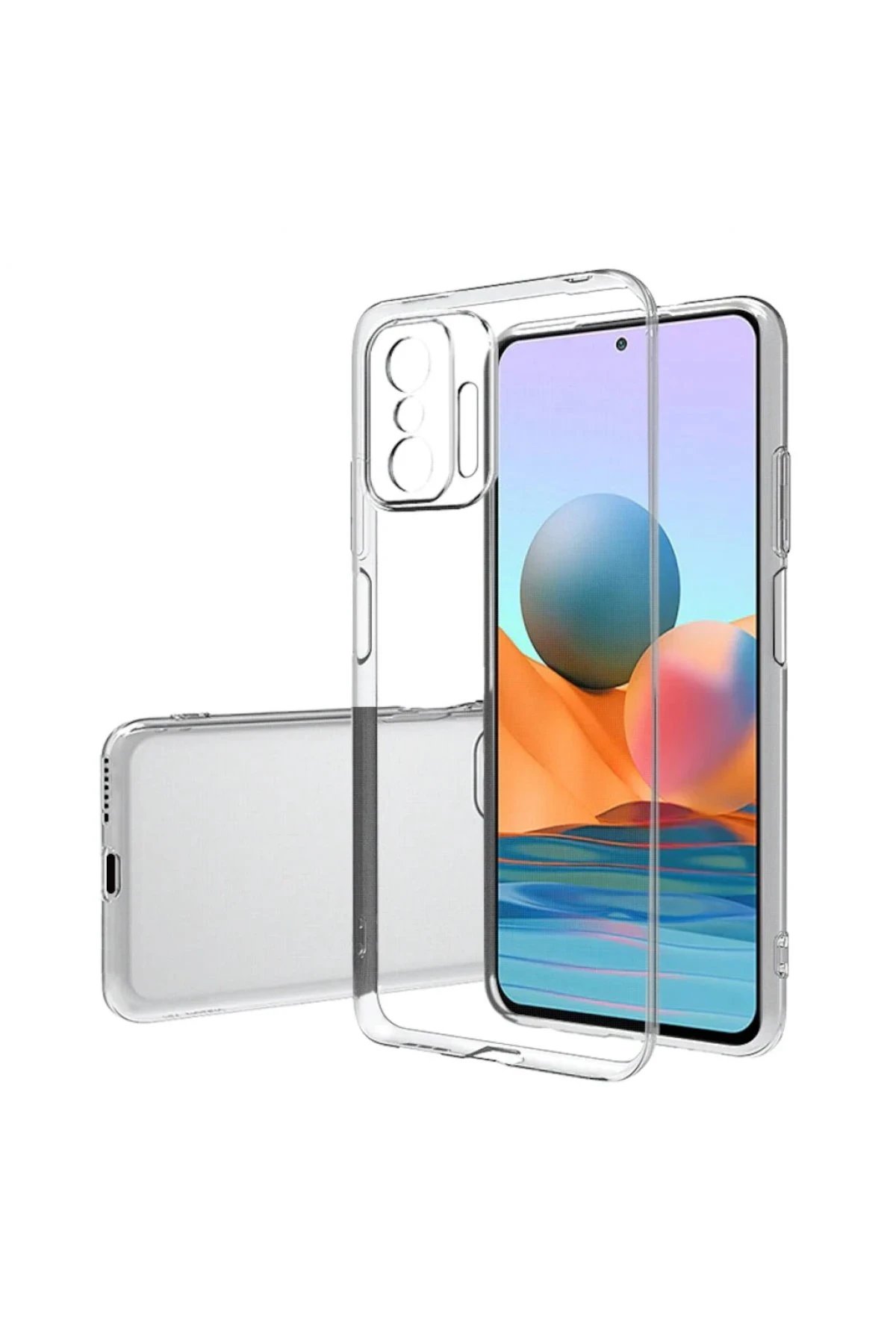 Newface Xiaomi Mi 11T Pro Kılıf Lüx Şeffaf Silikon