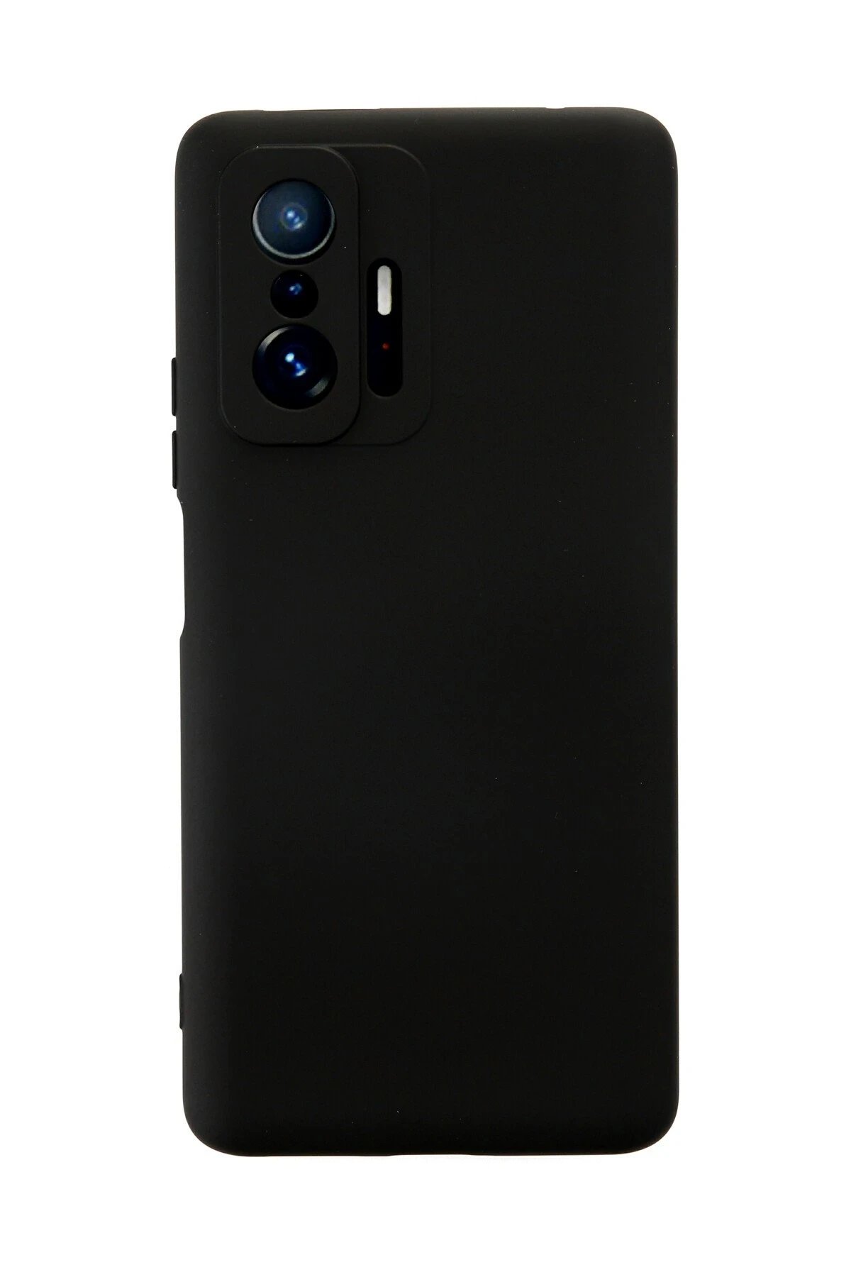 Newface Xiaomi Mi 11T Pro Kılıf Nano içi Kadife Silikon - Siyah