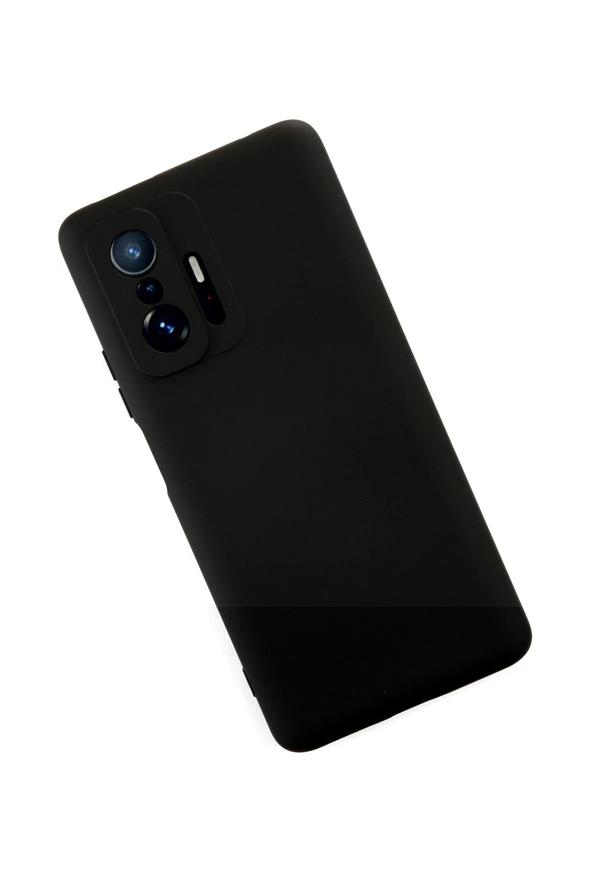 Newface Xiaomi Mi 11T Pro Kılıf Nano içi Kadife Silikon - Siyah