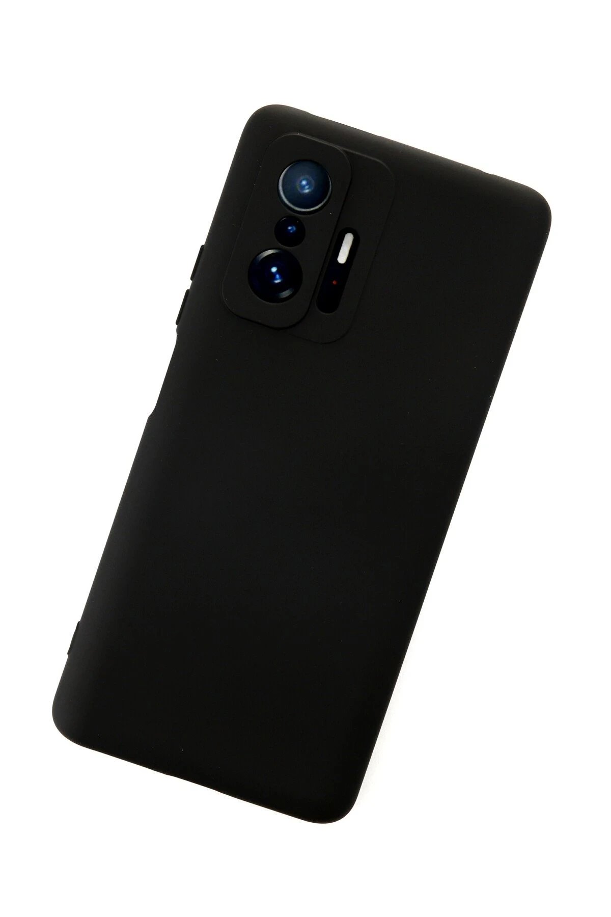 Newface Xiaomi Mi 11T Pro Kılıf Nano içi Kadife Silikon - Siyah