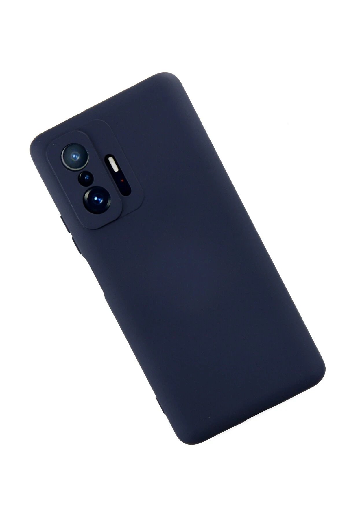 Newface Xiaomi Mi 11T Pro Kılıf Nano içi Kadife Silikon - Lacivert