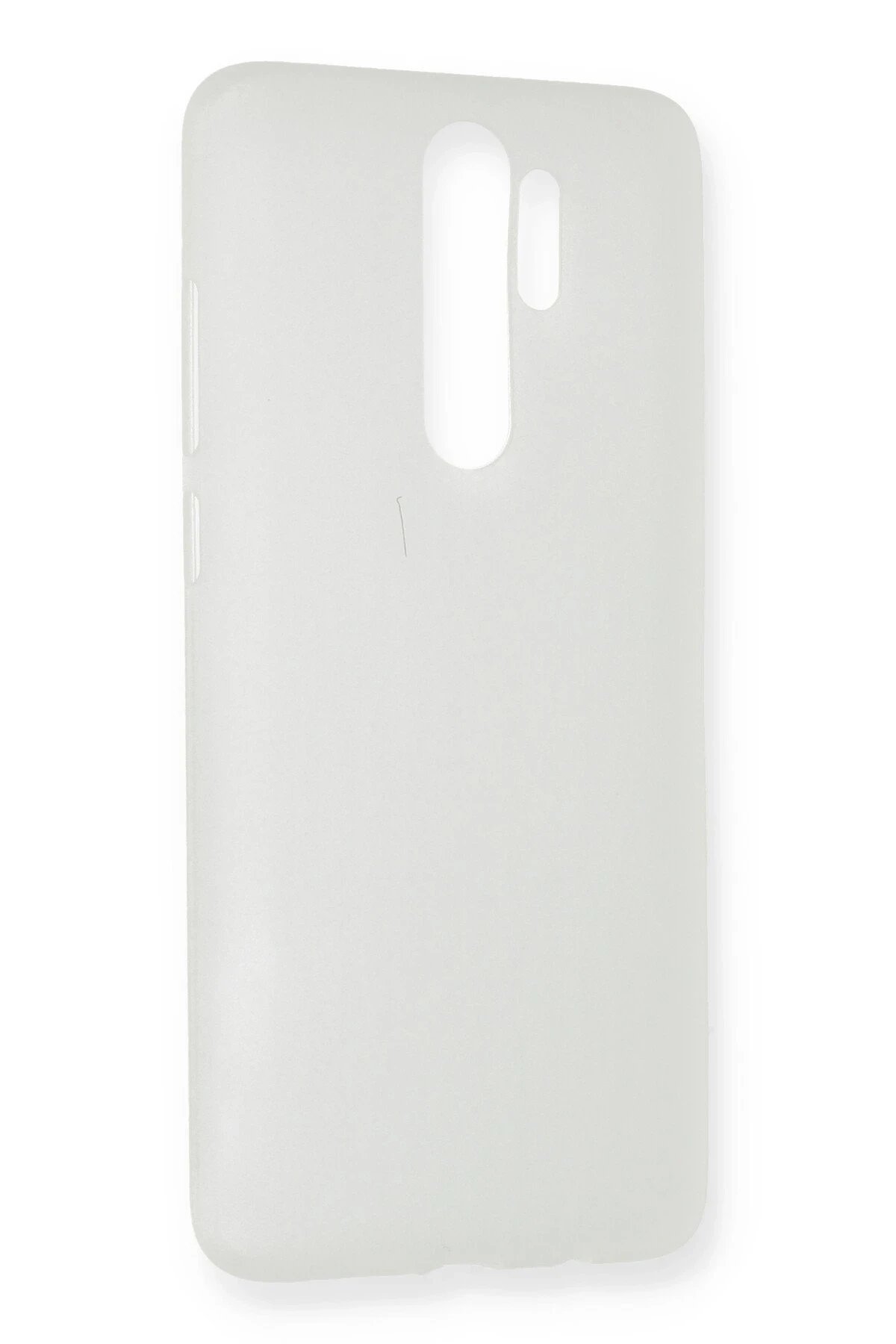 Newface Xiaomi Redmi Note 8 Pro Kılıf PP Ultra İnce Kapak - Beyaz