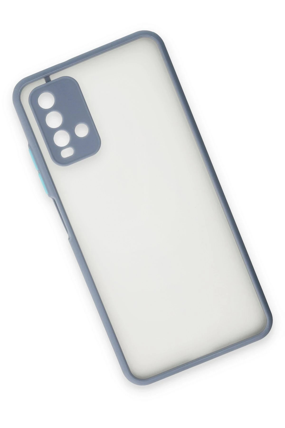 Newface Xiaomi Redmi 9T Kılıf Montreal Silikon Kapak - Gri