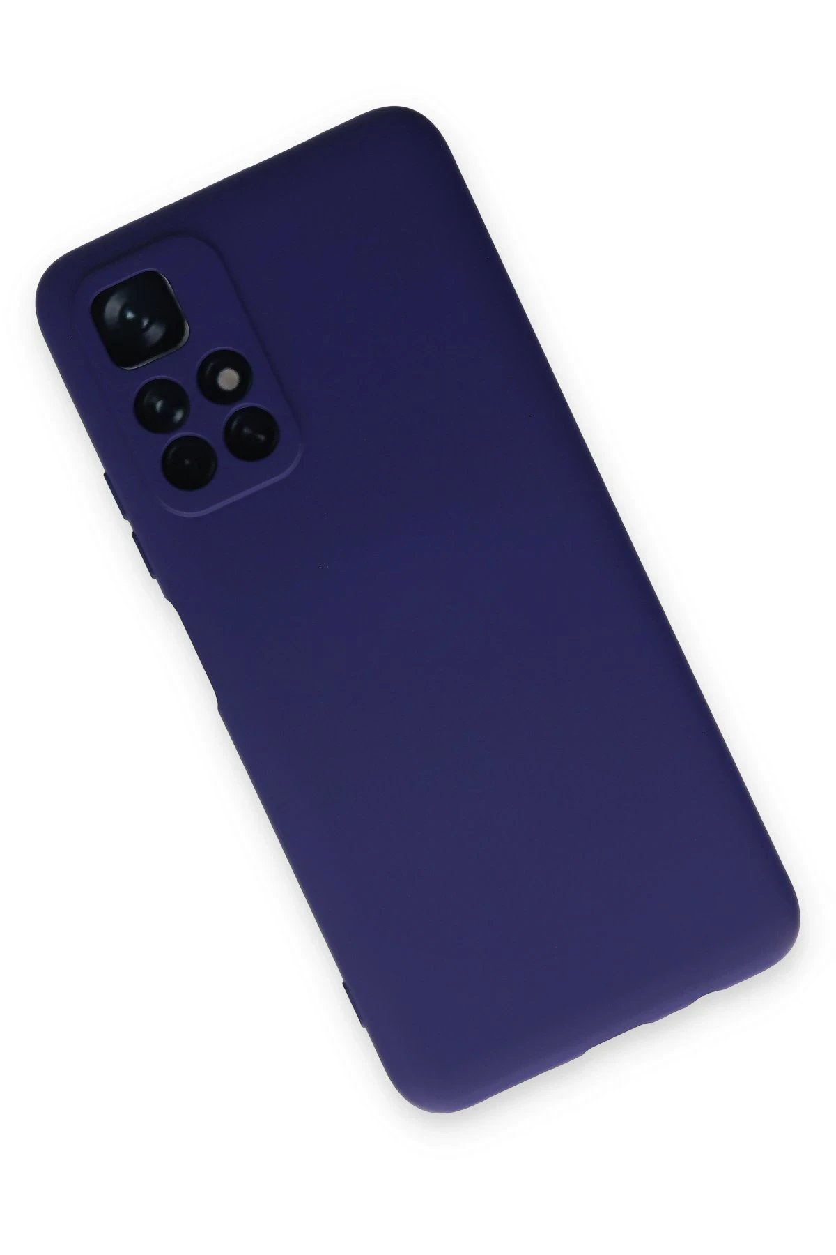 Newface Xiaomi Redmi Note 11T Kılıf Nano içi Kadife Silikon - Mor