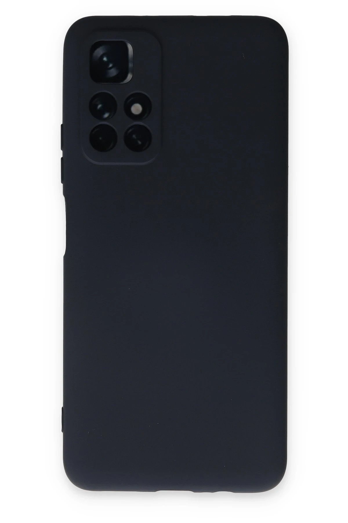 Newface Xiaomi Redmi Note 11T Kılıf Nano içi Kadife Silikon - Lacivert