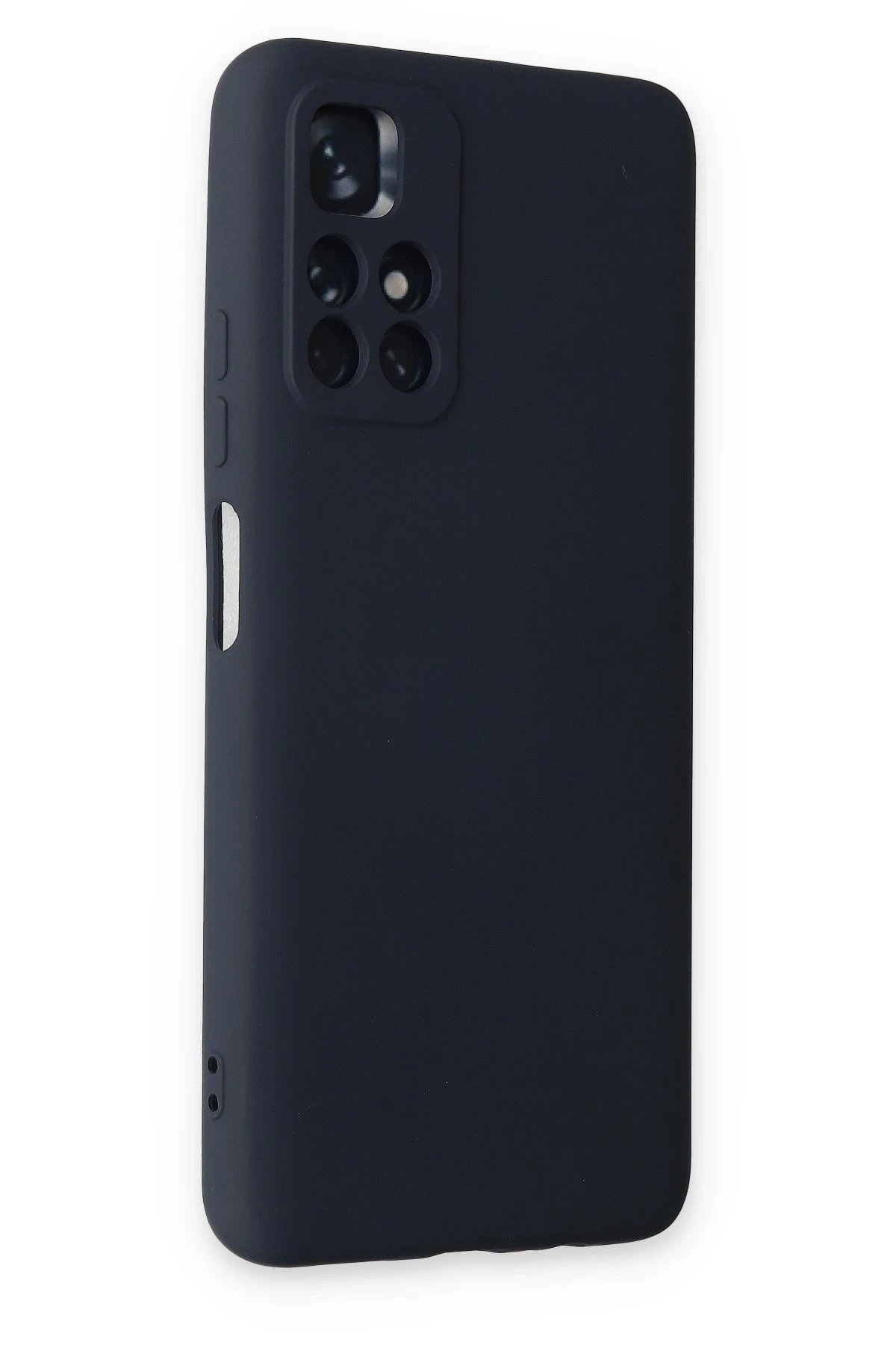 Newface Xiaomi Redmi Note 11T Kılıf Nano içi Kadife Silikon - Lacivert